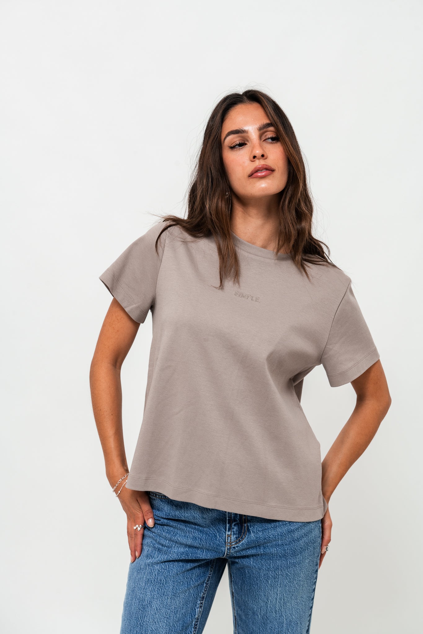 AWNAIMA Carma T-shirt - Moon Rock